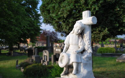 graf op de begraafplaats van Gentbrugge